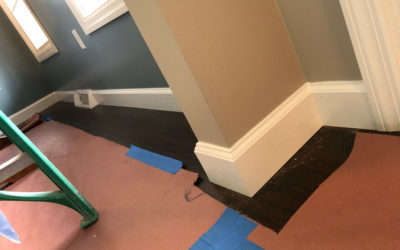 Baseboard Trim Installation